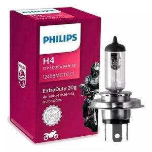 Lâmpada Farol H4 Philips 35/35 12v Moto